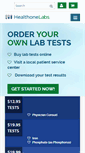 Mobile Screenshot of healthonelabs.com
